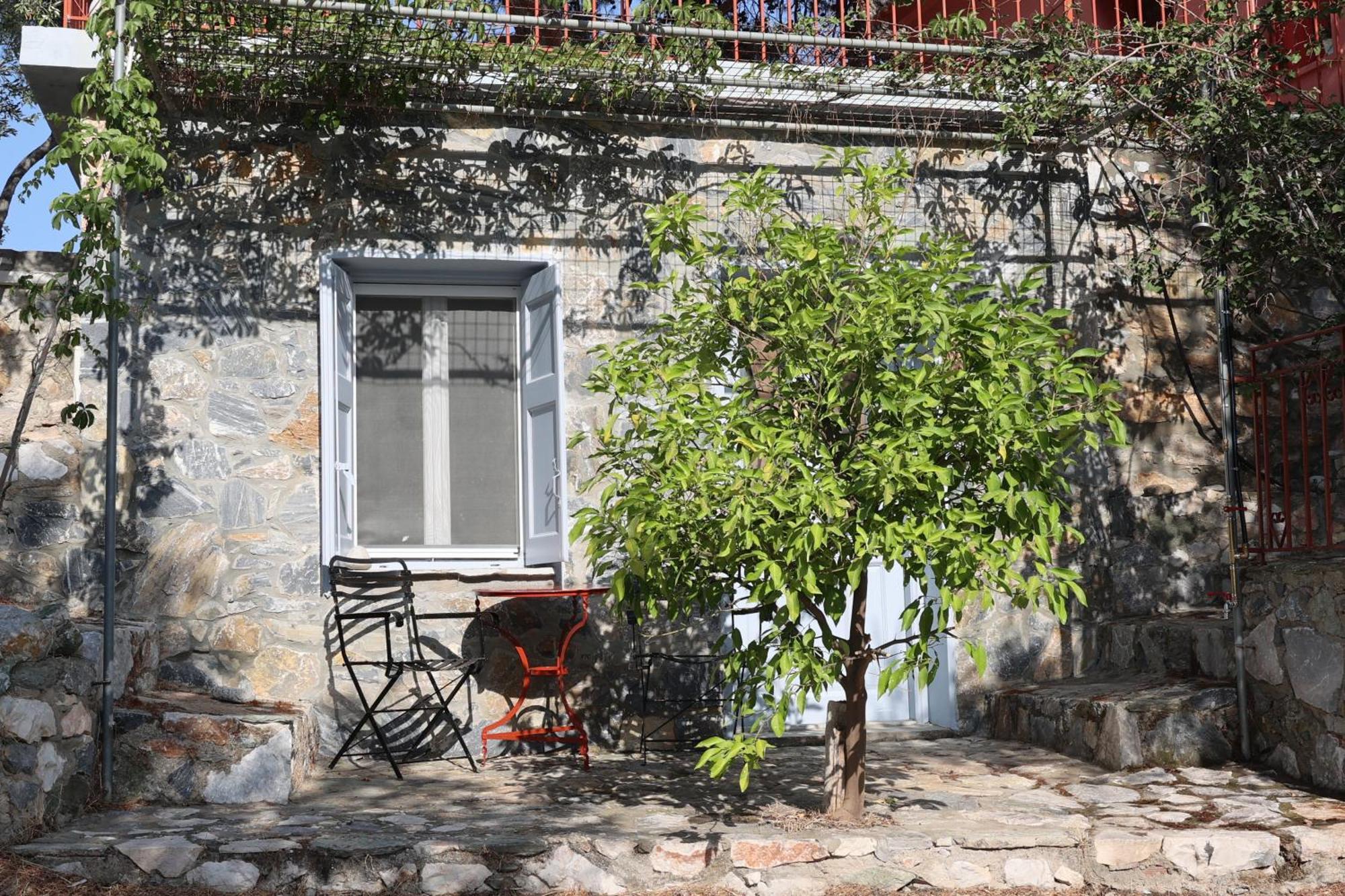 Δωμάτια Κόκκινος Πύργος Plomari Buitenkant foto